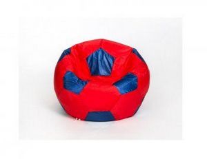 Кресло-мешок Мяч малый красно-синее в Режи - rezh.ok-mebel.com | фото 1