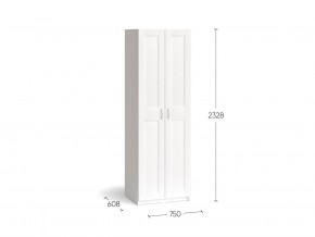 2.06.01.030.4 МАКС шкаф 2 двери 75х61х233 серый RU в Режи - rezh.ok-mebel.com | фото 4