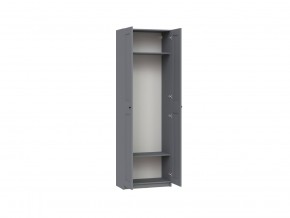 2.06.01.040.4 МАКС шкаф 2 двери 75х38х233 серый RU в Режи - rezh.ok-mebel.com | фото