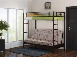 Кровать двухъярусная с диваном "Мадлен" в Режи - rezh.ok-mebel.com | фото 7