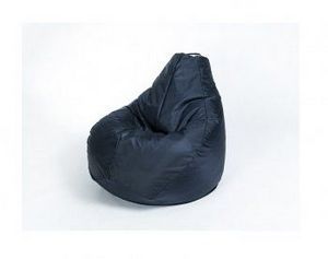 Кресло-мешок Груша малое черное в Режи - rezh.ok-mebel.com | фото 1