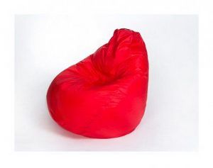Кресло мешок Груша малое красное в Режи - rezh.ok-mebel.com | фото 1
