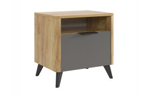 АДАМ К2 Спальный гарнитур (графит) в Режи - rezh.ok-mebel.com | фото 6