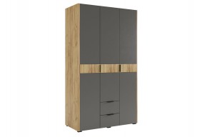 АДАМ К2 Спальный гарнитур (графит) в Режи - rezh.ok-mebel.com | фото 8