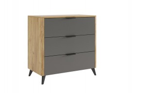 АДАМ К2 Спальный гарнитур (графит) в Режи - rezh.ok-mebel.com | фото 9