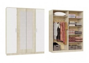 БАРИ Спальня (Дуб Сонома/Белый) модульная в Режи - rezh.ok-mebel.com | фото 6