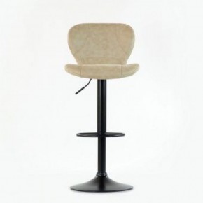 Барный стул Barneo N-86 Time / Black / VPU Beige Vintage PK970-1 в Режи - rezh.ok-mebel.com | фото 2