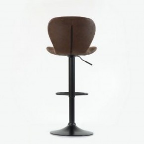 Барный стул Barneo N-86 Time / Black / VPU Brown Vintage коричневый винтаж PK970-18 в Режи - rezh.ok-mebel.com | фото 2