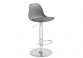 Барный стул Soft gray / chrome в Режи - rezh.ok-mebel.com | фото