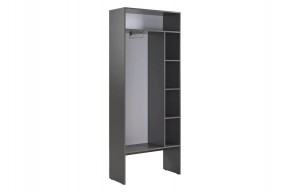 БАСКО Прихожая К7 (графит) в Режи - rezh.ok-mebel.com | фото 7