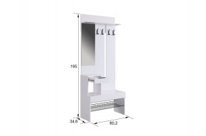 БАСКО Прихожая К7 (кашемир) в Режи - rezh.ok-mebel.com | фото 3