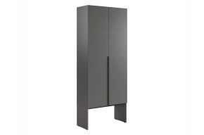 БАСКО Шкаф двухдверный L800 (графит) в Режи - rezh.ok-mebel.com | фото