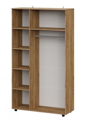 БАЙКАЛ Шкаф трехстворчатый (Графит/Дуб золотой) в Режи - rezh.ok-mebel.com | фото 2