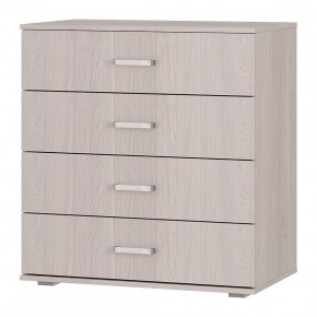 БЕЛЛА Комод КМ-02 (ясень белый) в Режи - rezh.ok-mebel.com | фото
