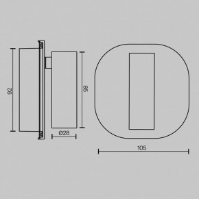 Бра Maytoni Ego C175WL-9W-2.7-4K-MG в Режи - rezh.ok-mebel.com | фото 5