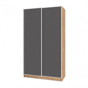 БРАУН Б651 Шкаф-купе (дуб золотой/графит) в Режи - rezh.ok-mebel.com | фото