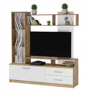 ДАРЬЯ Гостиная (Крафт серый/Крафт белый) в Режи - rezh.ok-mebel.com | фото 4