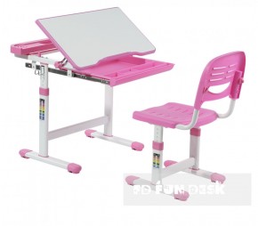 Комплект парта + стул трансформеры Cantare Pink в Режи - rezh.ok-mebel.com | фото