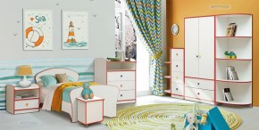 Набор мебели для детской Юниор-10 (с кроватью 800*1600) ЛДСП в Режи - rezh.ok-mebel.com | фото 1