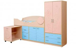 Набор мебели для детской Юниор -12.2 (700*1860) МДФ матовый в Режи - rezh.ok-mebel.com | фото 1