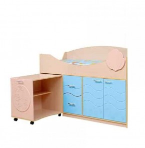 Набор мебели для детской Юниор -12.2 (700*1860) МДФ матовый в Режи - rezh.ok-mebel.com | фото 4