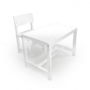 Детский растущий комплект стол и стул Я САМ "Лофт" (Белый, Белый) в Режи - rezh.ok-mebel.com | фото