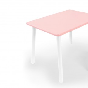 Детский стол (Розовый/Белый) в Режи - rezh.ok-mebel.com | фото