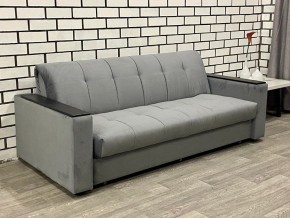 Диван Аккордеон 1280*2000 НПБ подлокотник ПРЯМОЙ накладки МДФ в Режи - rezh.ok-mebel.com | фото