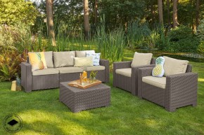 Диван Калифорния 3-х местный (California 2 Sofa), капучино в Режи - rezh.ok-mebel.com | фото 3