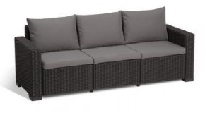 Диван Калифорния 3-х местный (California 3 Sofa), графит в Режи - rezh.ok-mebel.com | фото 2