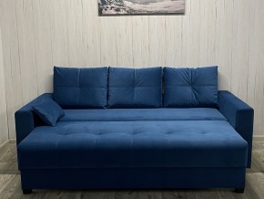 Диван Комфорт-5 (НПБ) велюр Modus 18 синий в Режи - rezh.ok-mebel.com | фото 5