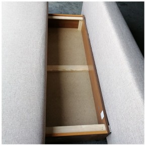 Диван-кровать Комфорт без подлокотников BALTIC AZURE (2 подушки) в Режи - rezh.ok-mebel.com | фото 6