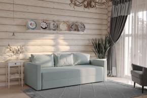 Диван-кровать Вало мятно-серый, ткань рогожка в Режи - rezh.ok-mebel.com | фото 2
