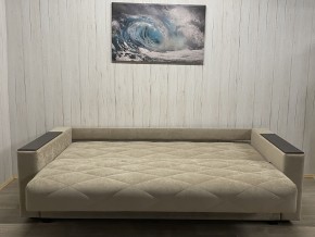 Диван Престиж-15 (НПБ+МДФ) велюр Sensey moonlight в Режи - rezh.ok-mebel.com | фото 4