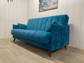 Диван Престиж-3 (НПБ) велюр Sensey izumrud в Режи - rezh.ok-mebel.com | фото 2