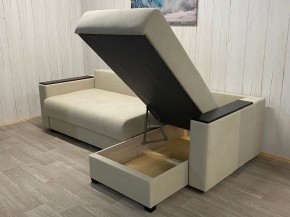 Диван угловой Комфорт-3 (НПБ+МДФ) велюр Luma 01 в Режи - rezh.ok-mebel.com | фото 8
