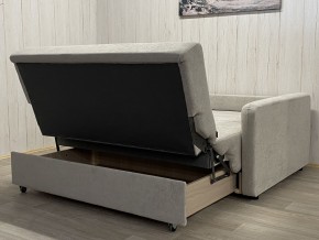 Диван Уют Аккордеон БД 1400 с подлокотниками (НПБ) велюр Comfort 8 в Режи - rezh.ok-mebel.com | фото 4