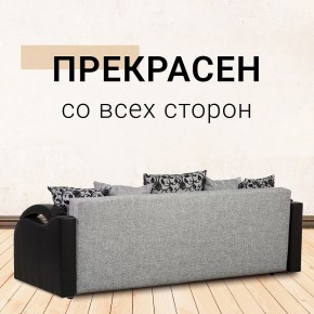 Диван Юпитер Аслан серый (ППУ) в Режи - rezh.ok-mebel.com | фото 5