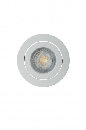 DK2017-WH Встраиваемый светильник, IP 20, 50 Вт, GU10, белый, алюминий в Режи - rezh.ok-mebel.com | фото