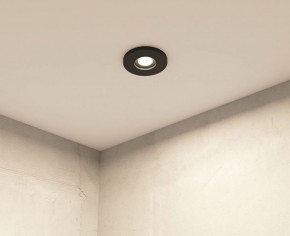 DK2036-BK Встраиваемый светильник влагозащ., IP 44, до 15 Вт, GU10, LED, черный, алюминий в Режи - rezh.ok-mebel.com | фото 6