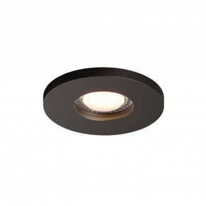DK2036-BK Встраиваемый светильник влагозащ., IP 44, до 15 Вт, GU10, LED, черный, алюминий в Режи - rezh.ok-mebel.com | фото 3