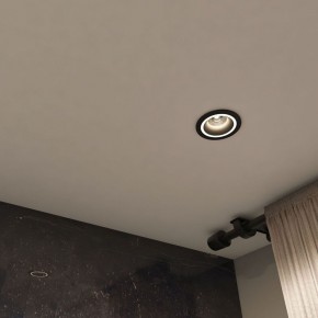 DK2060-BK Встраиваемый светильник IP 20, до 15 Вт, GU10, LED, черный, алюминий в Режи - rezh.ok-mebel.com | фото 4