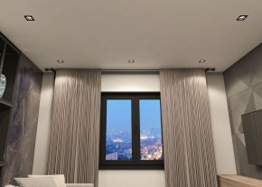 DK2061-BK Встраиваемый светильник IP 20, до 15 Вт, GU10, LED, черный, алюминий в Режи - rezh.ok-mebel.com | фото 3