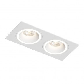 DK2062-WH Встраиваемый светильник, IP 20, до 15 Вт, GU10, LED, белый, алюминий в Режи - rezh.ok-mebel.com | фото