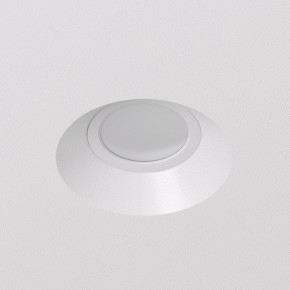DK2081-WH Встраиваемый точечный светильник для натяжных ПВХ потолков INVIZ, IP 20, до 9 Вт, GU10, LED, белый, ABS-пластик в Режи - rezh.ok-mebel.com | фото 2