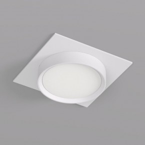 DK2091-WH Встраиваемый светильник FLAT, IP 20, до 15 Вт, GX53, LED, белый, алюминий в Режи - rezh.ok-mebel.com | фото 2