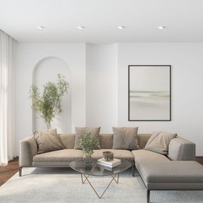 DK2091-WH Встраиваемый светильник FLAT, IP 20, до 15 Вт, GX53, LED, белый, алюминий в Режи - rezh.ok-mebel.com | фото 5