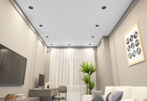 DK2120-BK Встраиваемый светильник, IP 20, 50 Вт, GU10, черный, алюминий в Режи - rezh.ok-mebel.com | фото 6