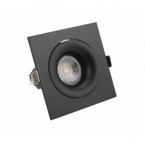 DK2121-BK Встраиваемый светильник, IP 20, 50 Вт, GU10, черный, алюминий в Режи - rezh.ok-mebel.com | фото 1