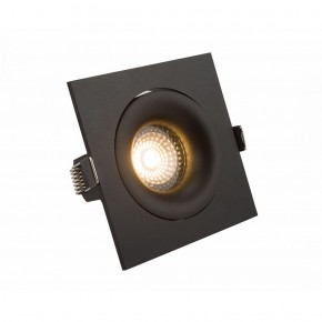 DK2121-BK Встраиваемый светильник, IP 20, 50 Вт, GU10, черный, алюминий в Режи - rezh.ok-mebel.com | фото 3